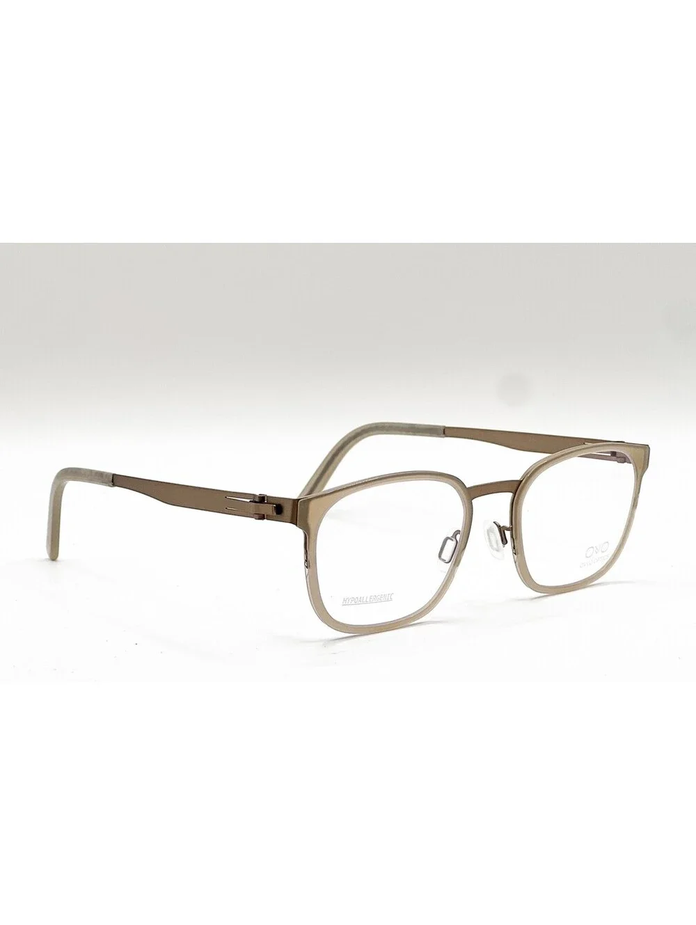 Ovvo Optics 3942 C 46 Bronze with Pastel Beige Authentic Eyeglass Frames 49-21
